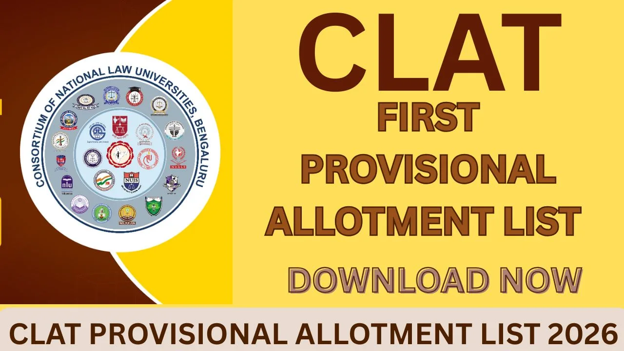 CLAT PROVISIONAL LIST 2026